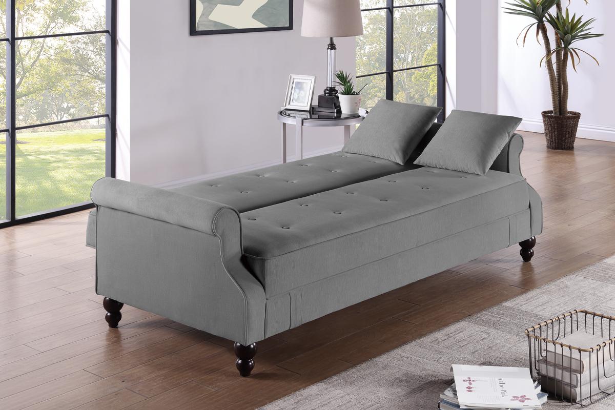 Sofa-Bed Futon with Storage
