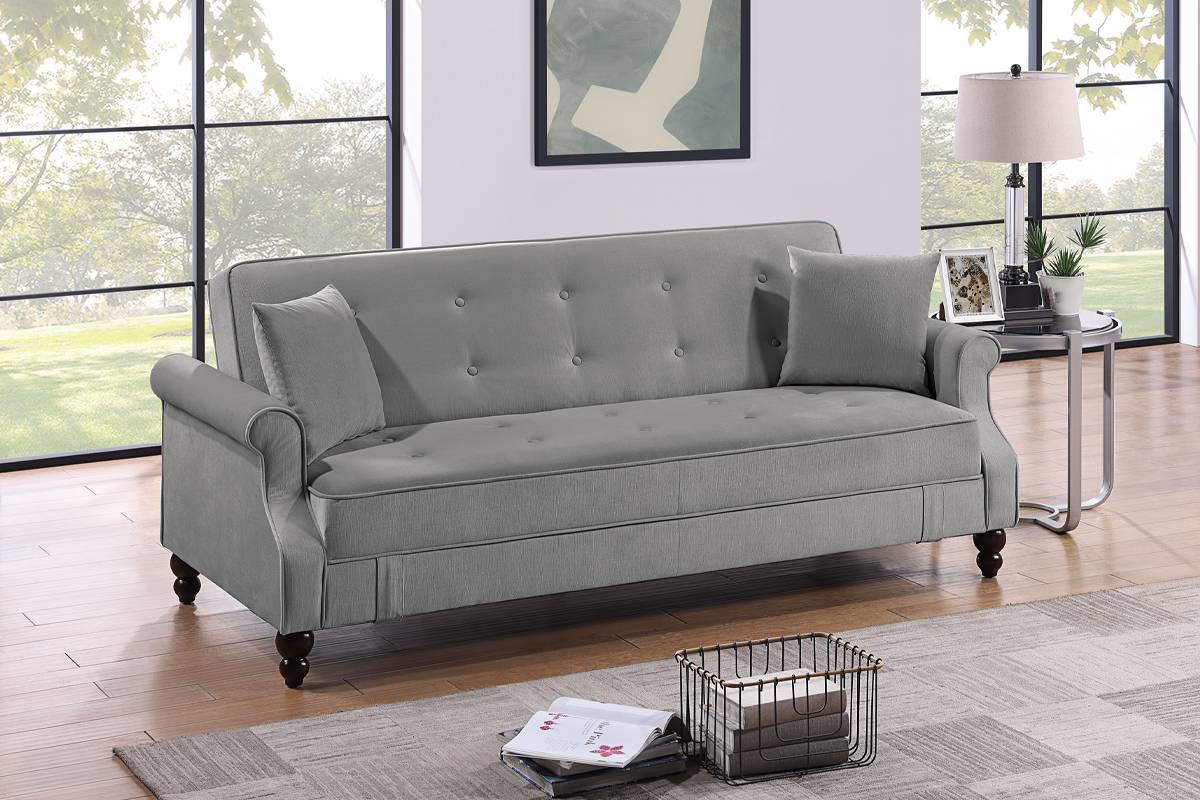 Sofa-Bed Futon with Storage