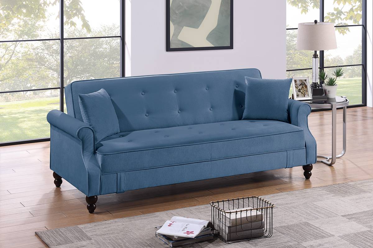 Sofa-Bed Futon with Storage
