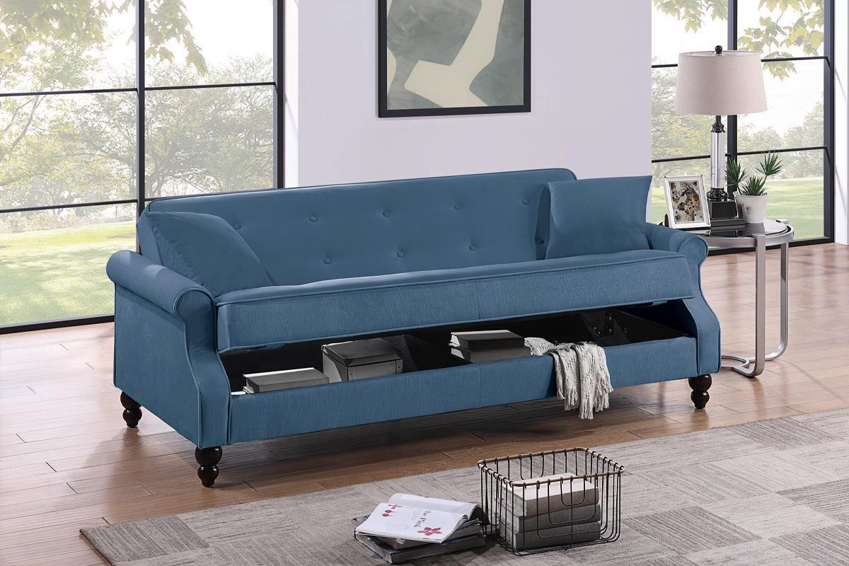 Sofa-Bed Futon with Storage