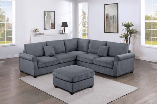 Sofa Sectional and Ottoman